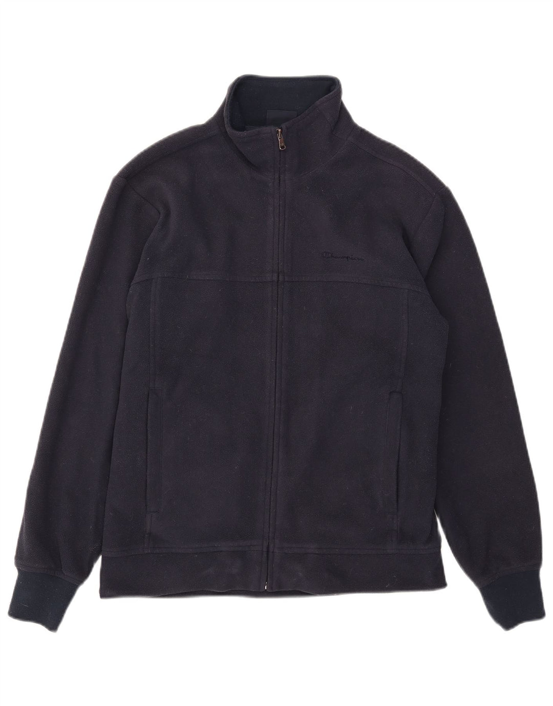 Giacca in pile da uomo Champion UK 38 poliestere blu navy medio