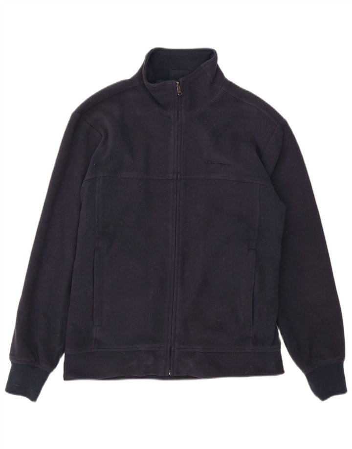 Giacca in pile da uomo Champion UK 38 poliestere blu navy medio
