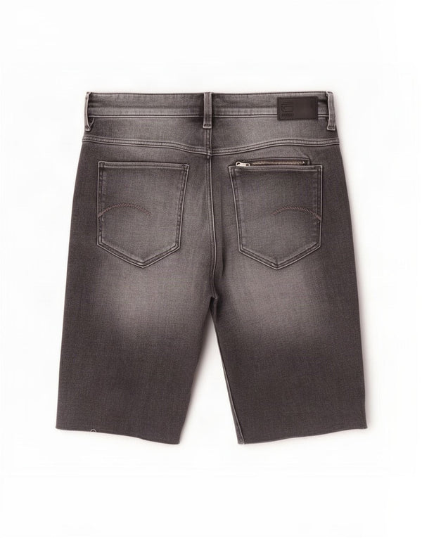 Pantaloncini di jeans slim da uomo G-Star W30 Grigio medio