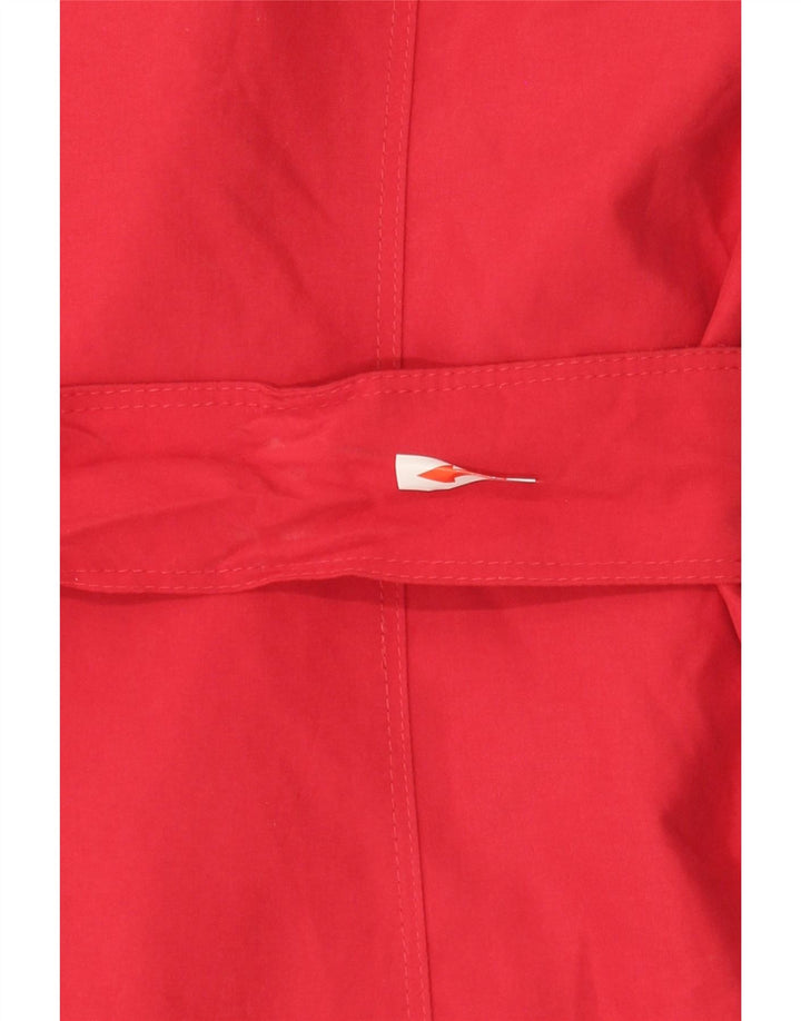 Trench da donna Marks & Spencer UK 16 grande poliestere rosa