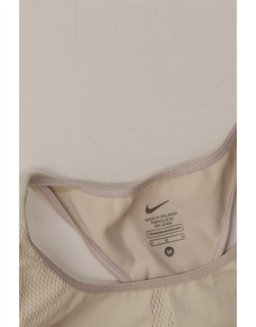 Canotta Nike da donna UK 12 medio bianco sporco