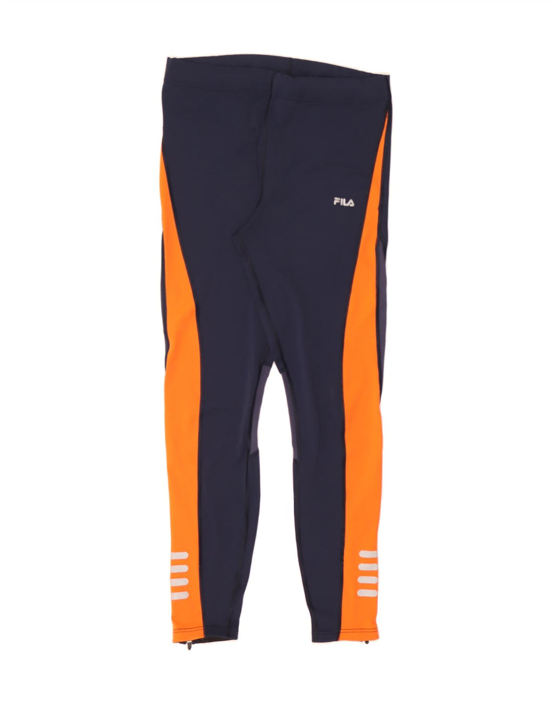 FILA Mens Tracksuit Trousers Large  Navy Blue Colourblock Vintage Fila and Second-Hand Fila from Messina Hembry 