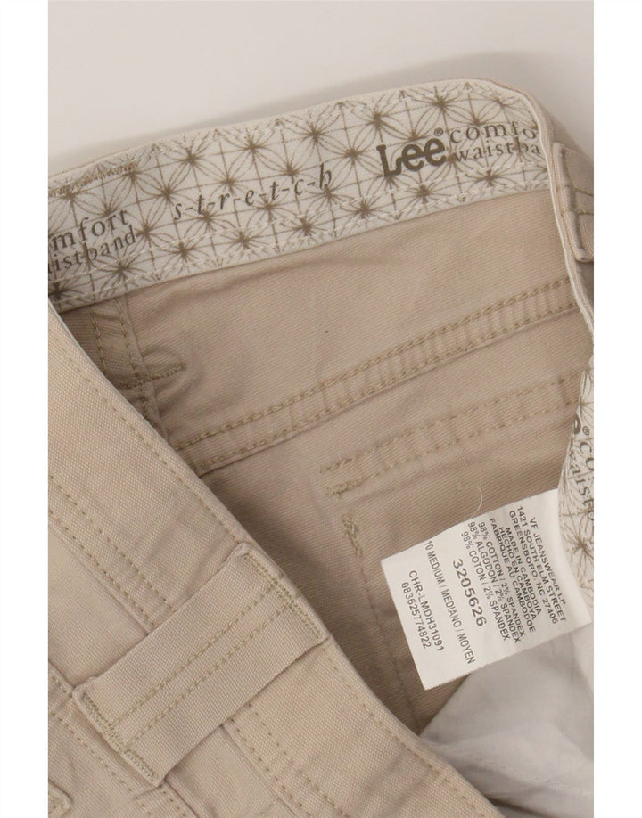 LEE Womens Cargo Capri Trousers US 10 Large W32 L20 Beige Cotton Vintage Lee and Second-Hand Lee from Messina Hembry 
