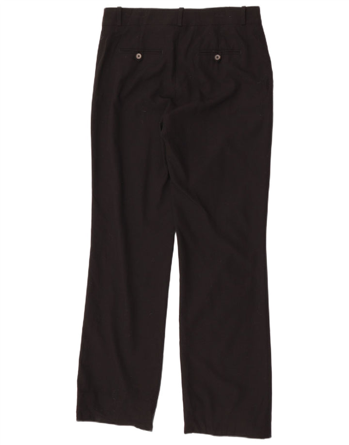 Pantaloni chino dritti da donna Zara EU 38 Small W28 L31 Poliestere nero