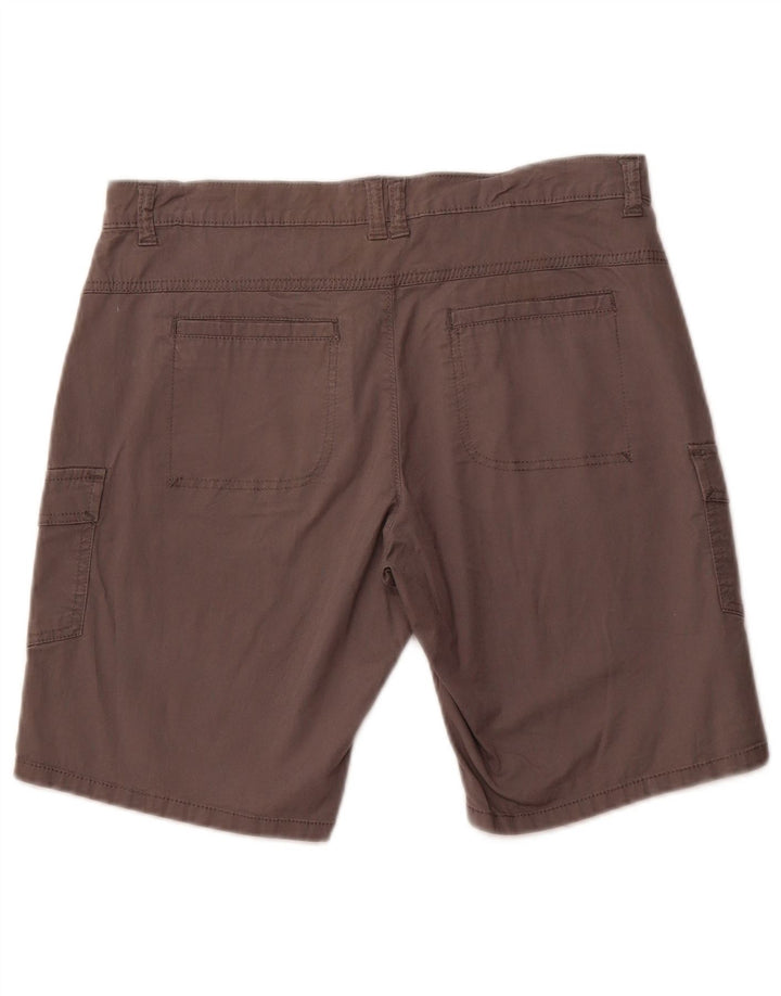 Pantaloncini cargo LEE da donna a vita media US 8 Medium W32 Cotone grigio