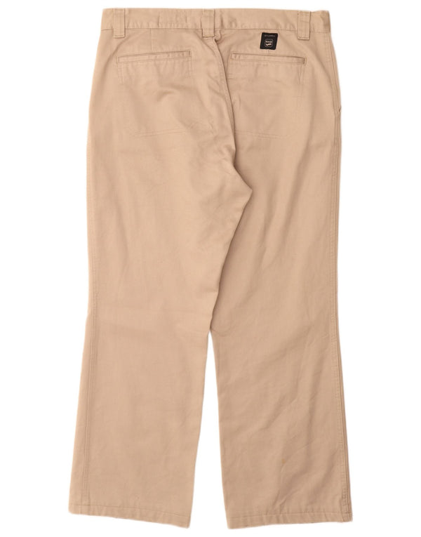 Pantaloni chino dritti da uomo Gas W36 L29 in cotone beige