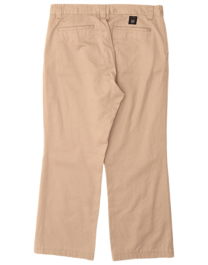 Pantaloni chino dritti da uomo Gas W36 L29 in cotone beige
