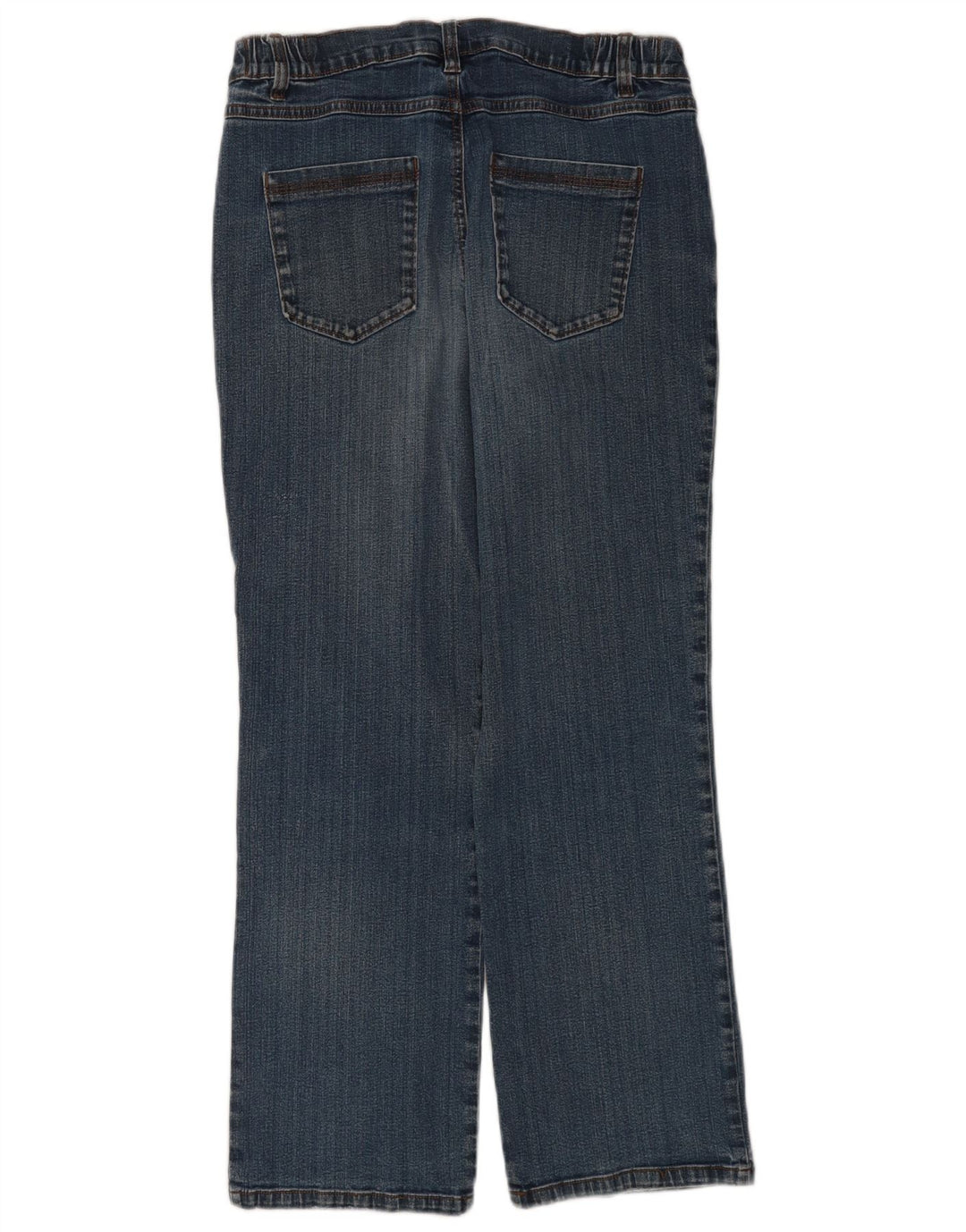 Jeans dritti da donna Marks & Spencer UK 14 medio W34 L28 cotone blu