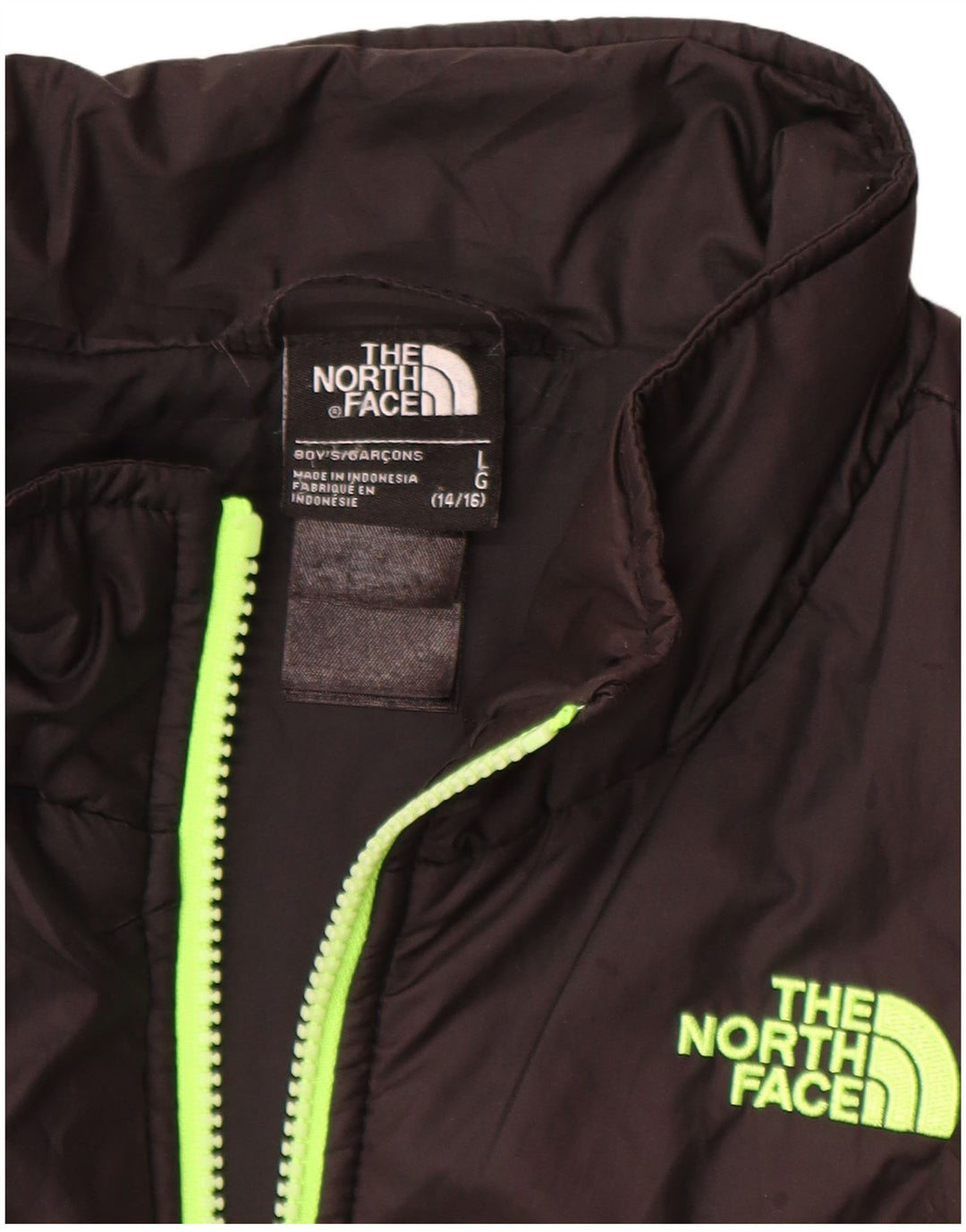 Giacca imbottita The North Face da ragazzo, 14-15 anni, grande in poliestere nero