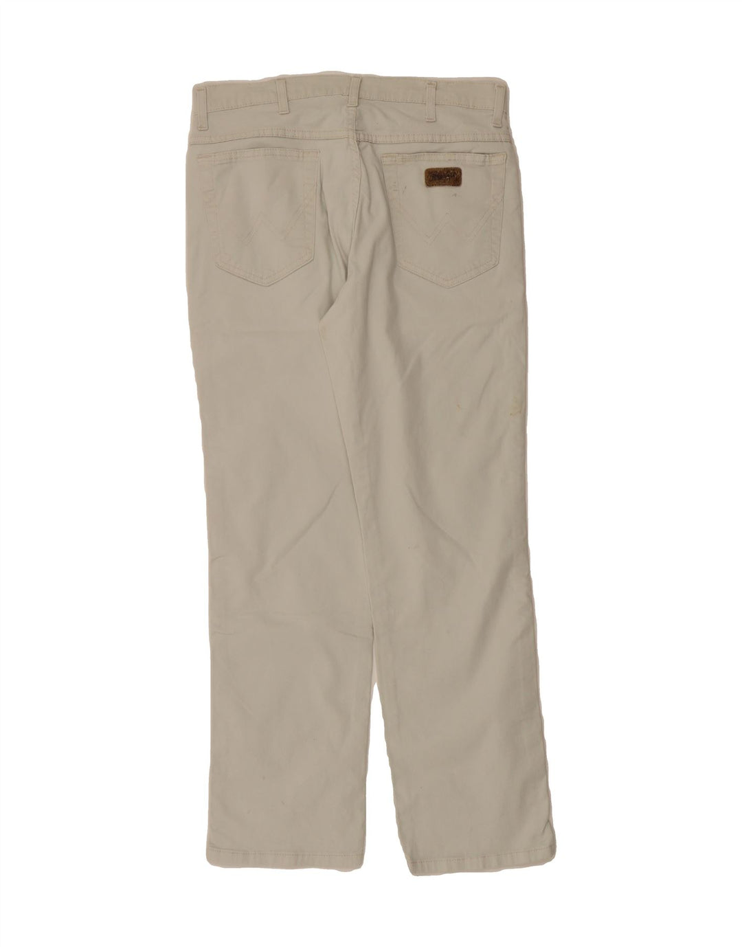 WRANGLER Mens Straight Jeans W33 L30 Grey Cotton Vintage Wrangler and Second-Hand Wrangler from Messina Hembry 