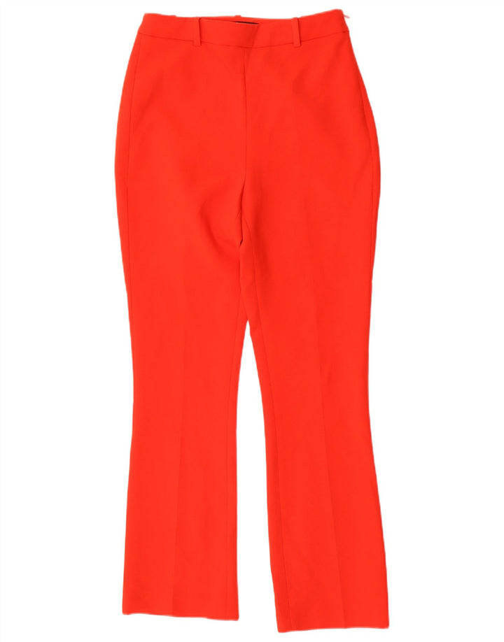 Pantaloni casual Bootcut da donna Zara piccoli W26 L29 poliestere rosso