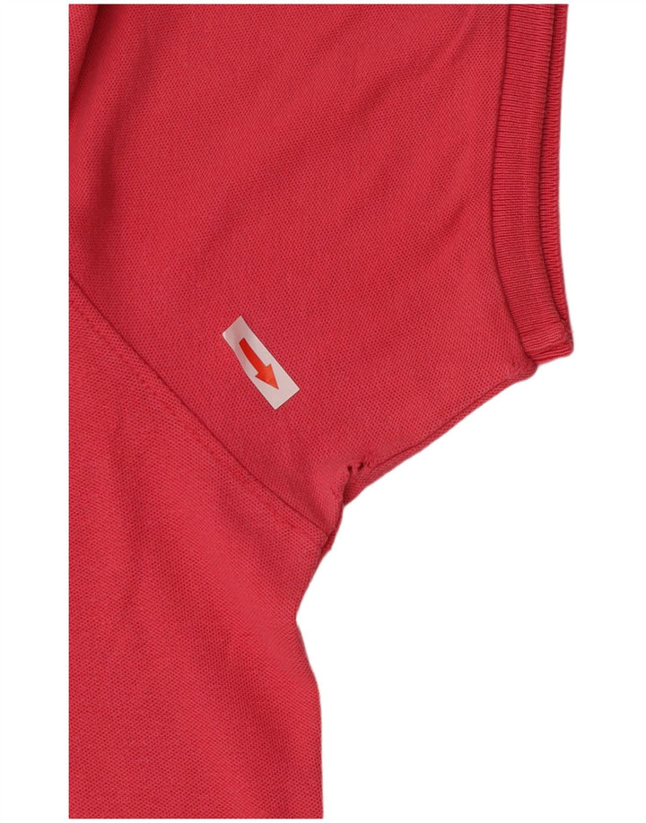 Polo da uomo Fila Large in cotone rosa