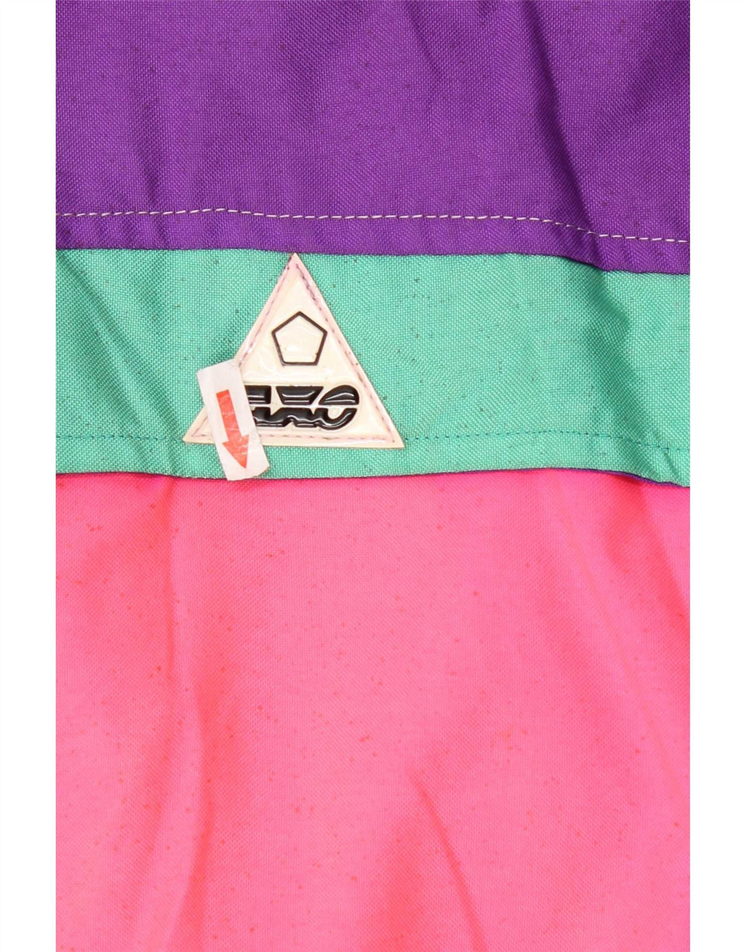 Giacca da corsa da donna AXO UK 16 Large Poliammide a blocchi di colore multicolore