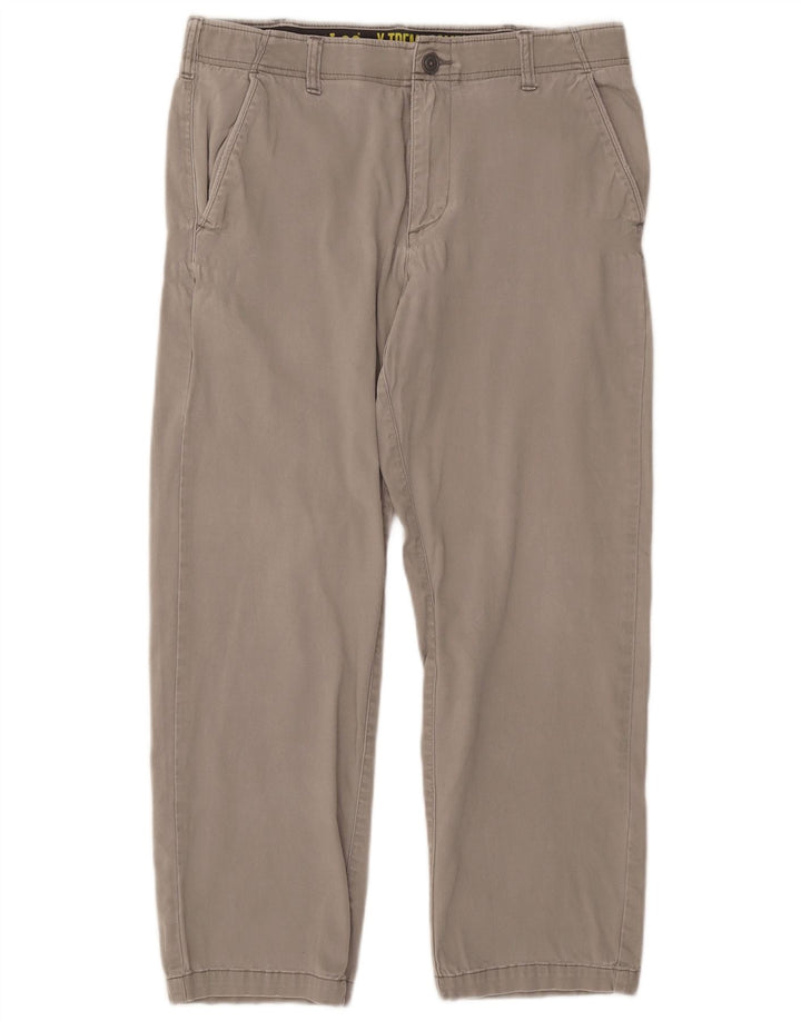 Pantaloni chino dritti LEE X-treme Comfort da uomo W34 L30 in cotone grigio