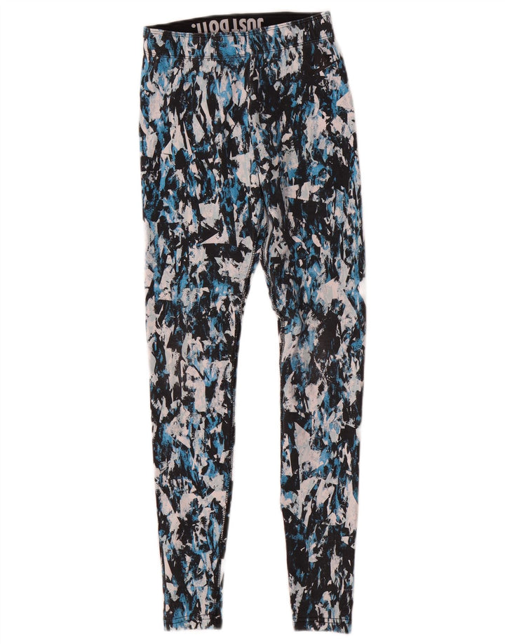 Leggings da donna Nike UK 4 XS mimetico multicolore