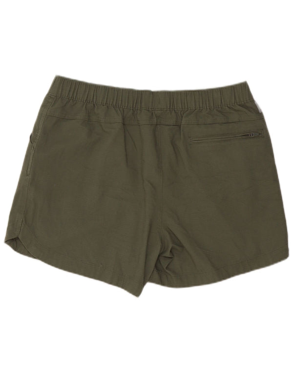 Pantaloncini vestibilità rilassata da donna Carhartt US 12/14 Large W34 cotone kaki