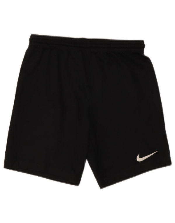 Nike Boys Dri Fit Sport Shorts 10-11 Years Medium Black Polyester
