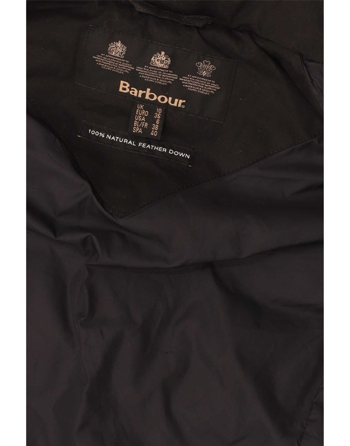 Gilet imbottito da donna Barbour UK 10 piccolo nero
