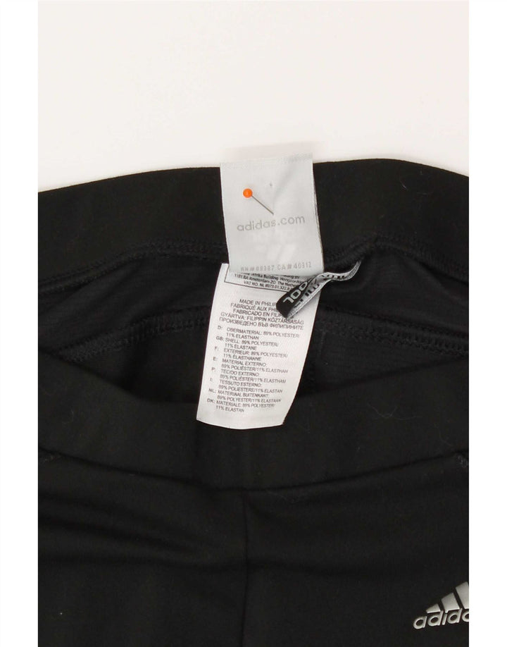 Leggings Adidas Climacool Capri da donna UK 12 medio poliestere nero