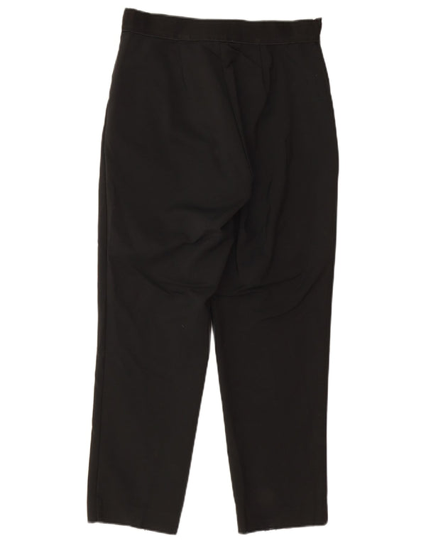 Pantaloni corti affusolati da donna Marks & Spencer UK 10 piccoli W28 L25 neri
