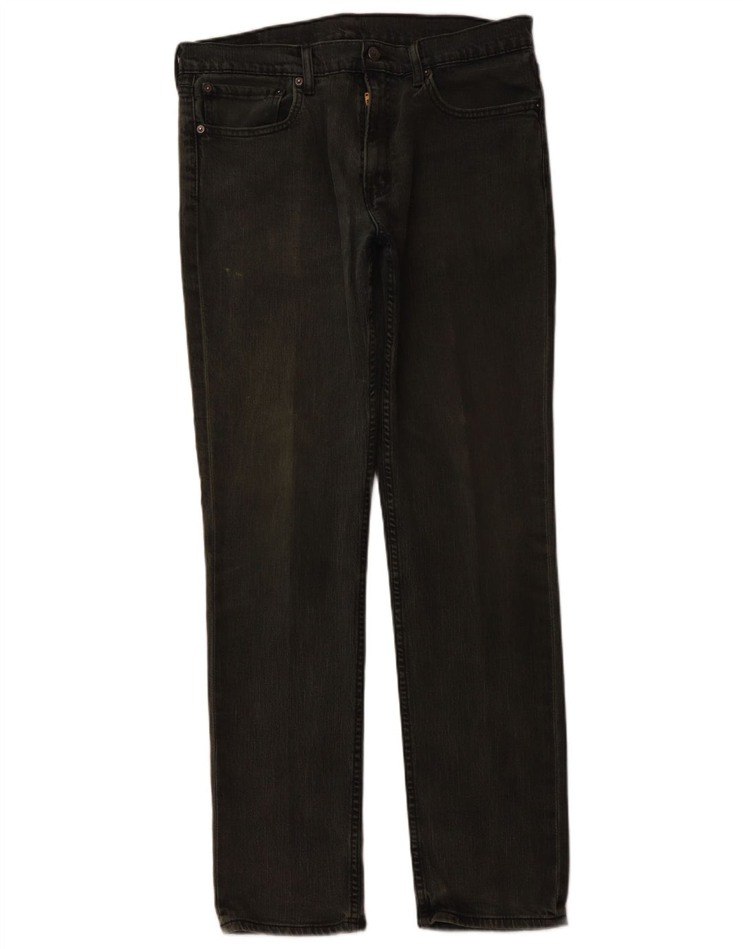 Jeans dritti da uomo LEVI'S W36 L34 cotone verde