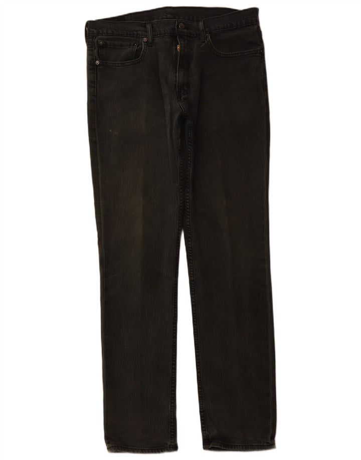 Jeans dritti da uomo LEVI'S W36 L34 cotone verde