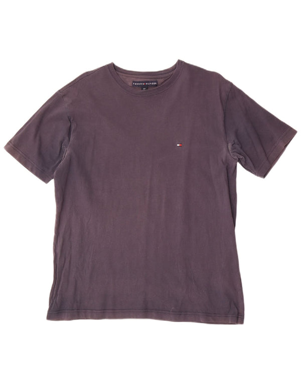 T-shirt da uomo Tommy Hilfiger Top Small in cotone blu navy