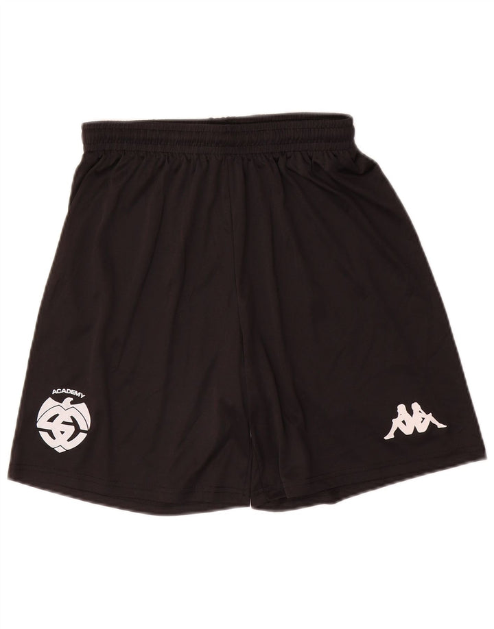 Pantaloncini sportivi grafici da uomo Kappa piccoli neri