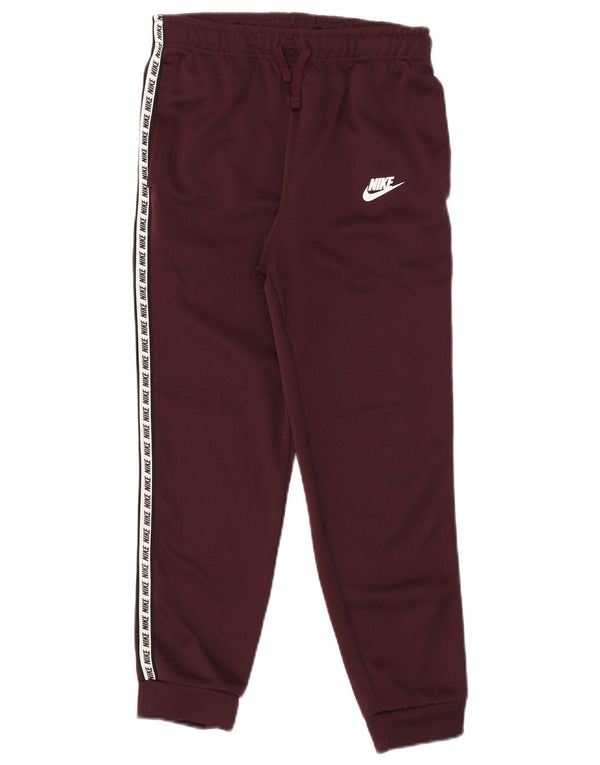 Pantaloni da tuta grafica da ragazzo Nike Joggers 12-13 anni Large Bordeaux
