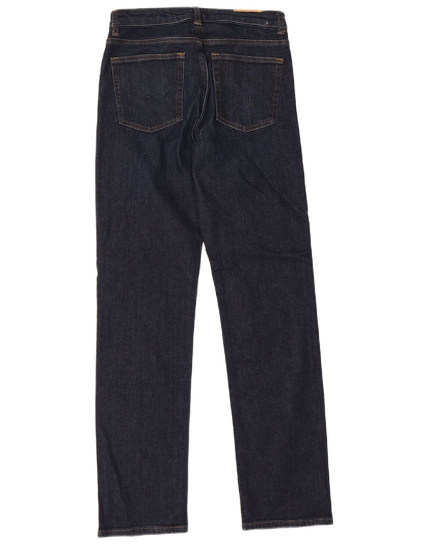 Jeans dritti slim da uomo Gant W30 L32 Blu Navy