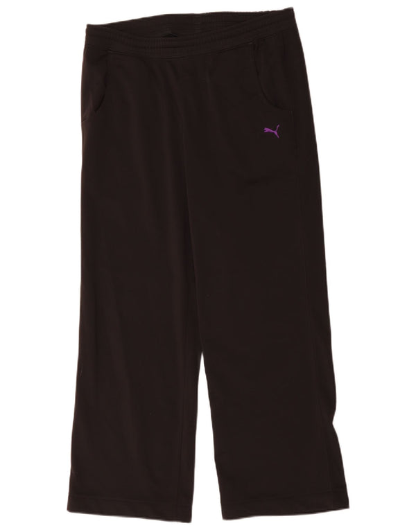 Pantaloni da tuta da donna Puma UK 12 Medium Nero Poliestere
