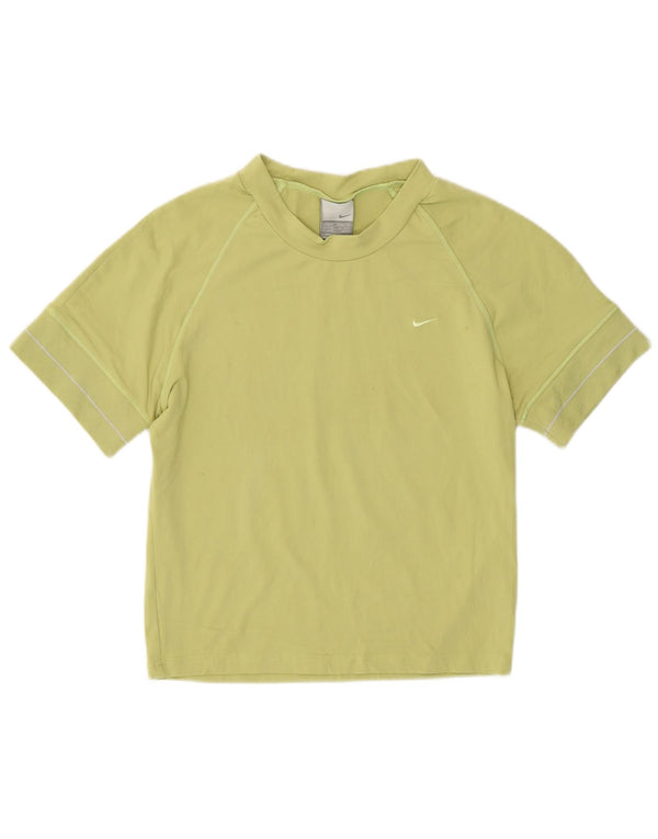 Maglietta corta da donna Nike UK 16/18 XL Verde