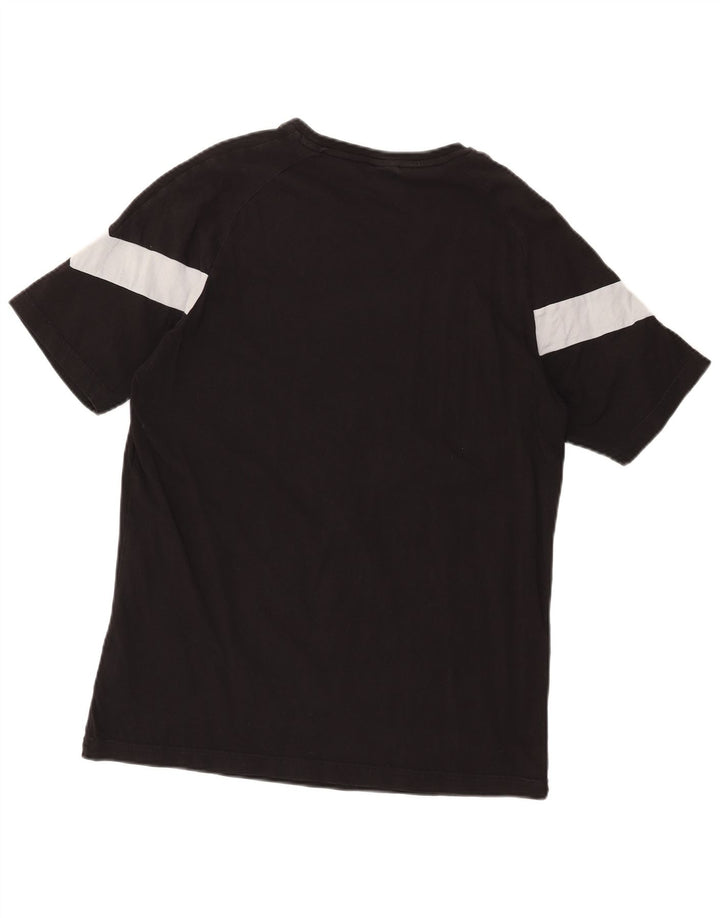 Puma T-shirt da uomo Top Large in cotone color block nero