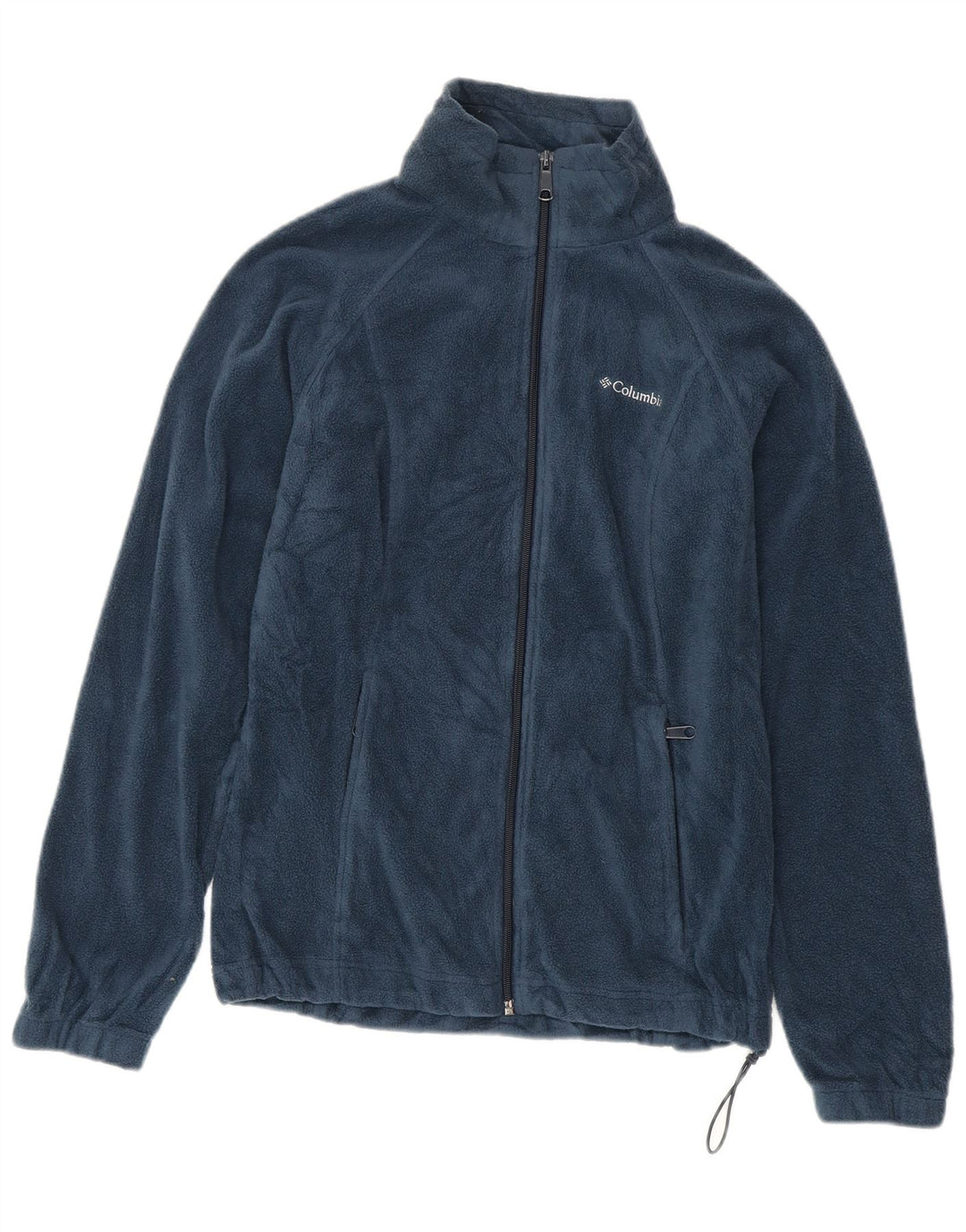 Giacca in pile da donna Columbia UK 10 Small poliestere blu navy