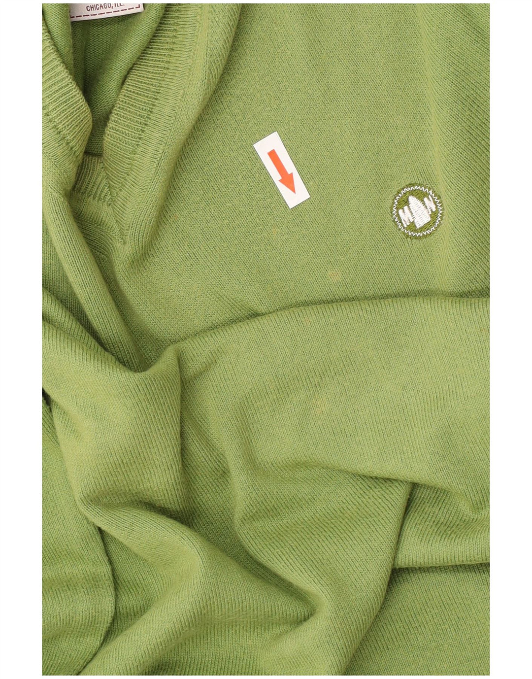 Maglione maglione con scollo a V vestibilità regolare da uomo Murphy & Nye XL verde