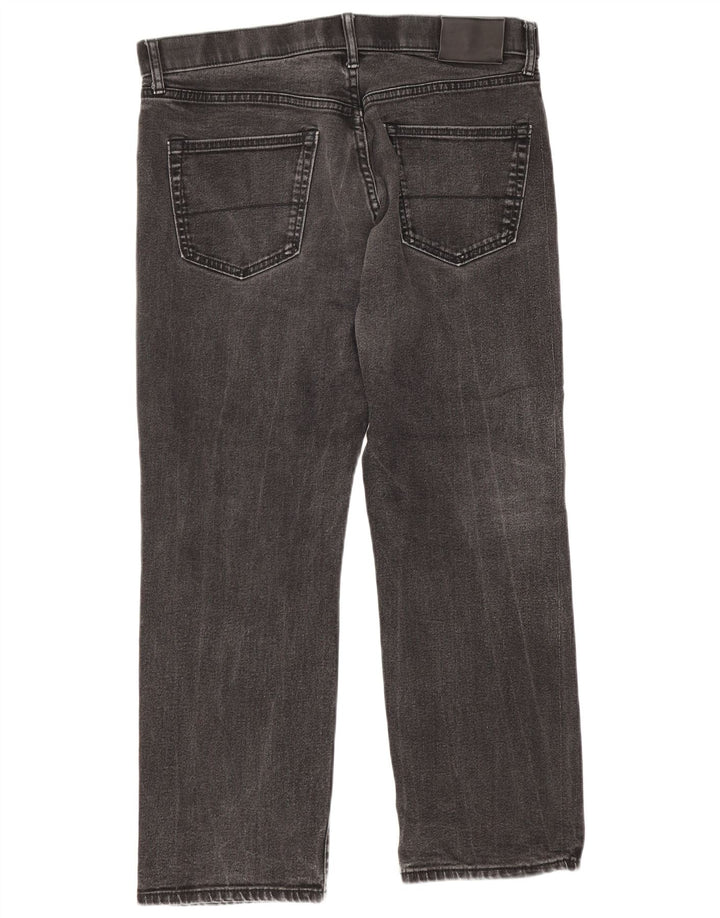 Jeans dritti da uomo Marks & Spencer W34 L29 cotone nero