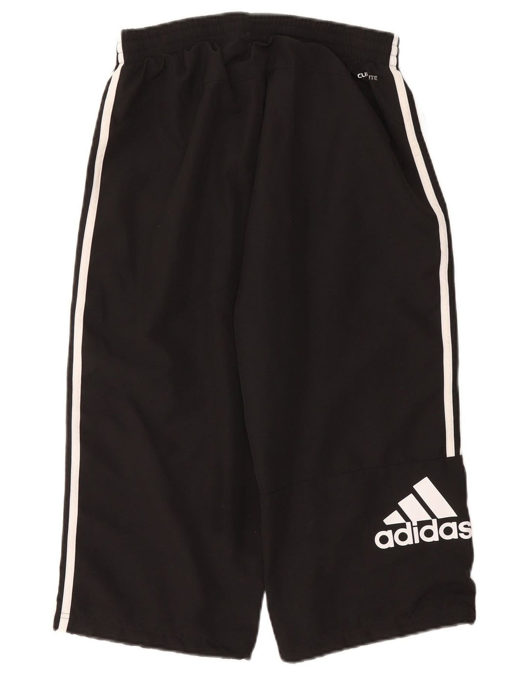 Pantaloni da tuta Adidas Climalite Graphic Capri da uomo di colore nero medio