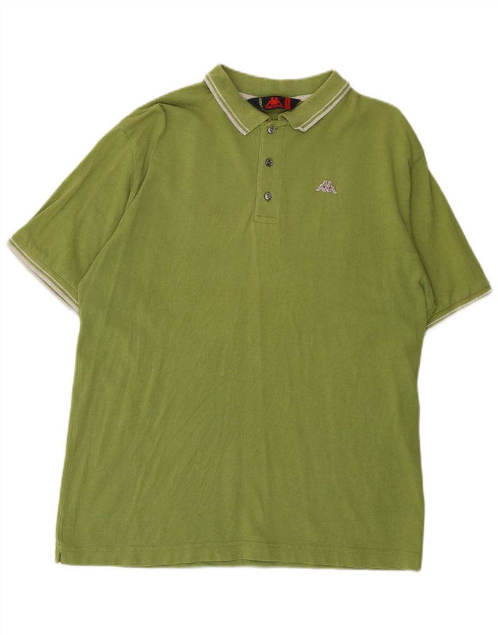Polo KAPPA Uomo XL Verde Cotone