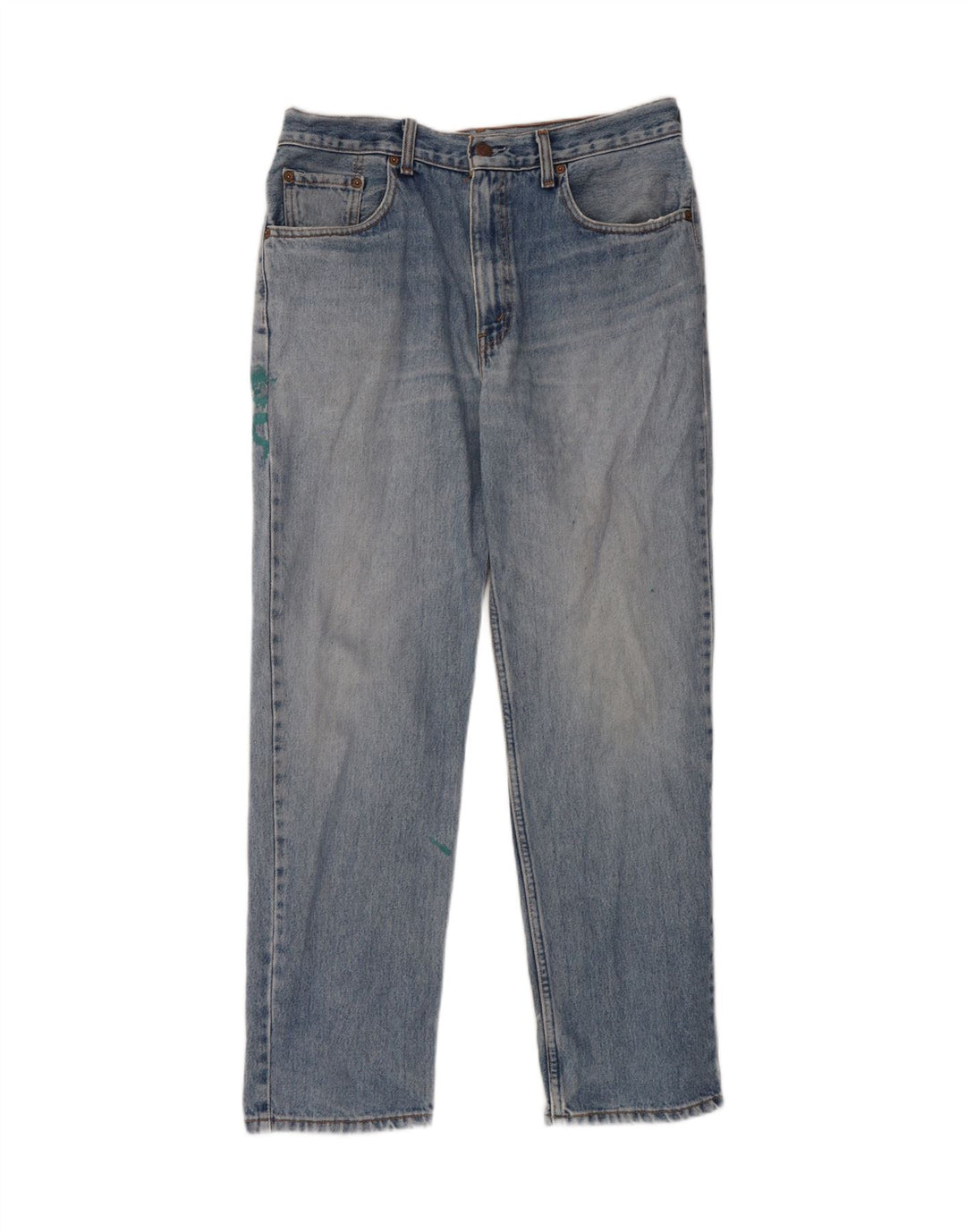 LEVI'S Mens Straight Jeans W34 L30 Blue Cotton Vintage Levi's and Second-Hand Levi's from Messina Hembry 