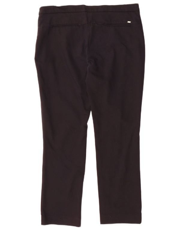 Pantaloni chino slim da donna Tommy Hilfiger US 10 Large W34 L28 nylon nero