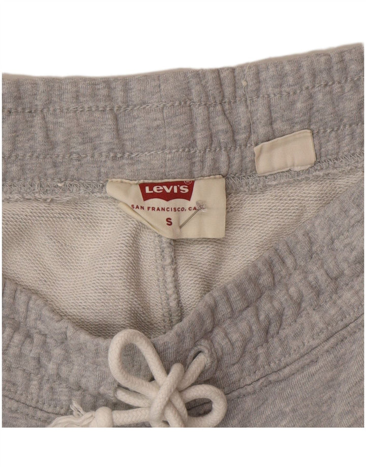 Pantaloncini casual da uomo Levi's piccoli W29 in cotone grigio