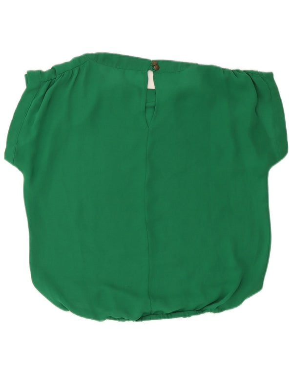 Camicetta oversize da donna Zara Top UK 10 piccola verde