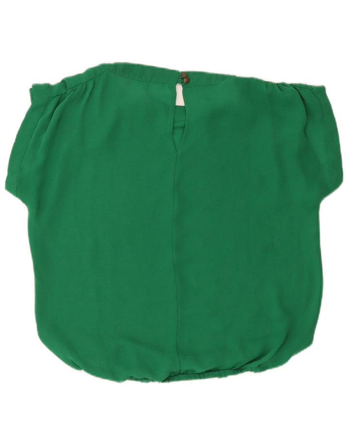 Camicetta oversize da donna Zara Top UK 10 piccola verde