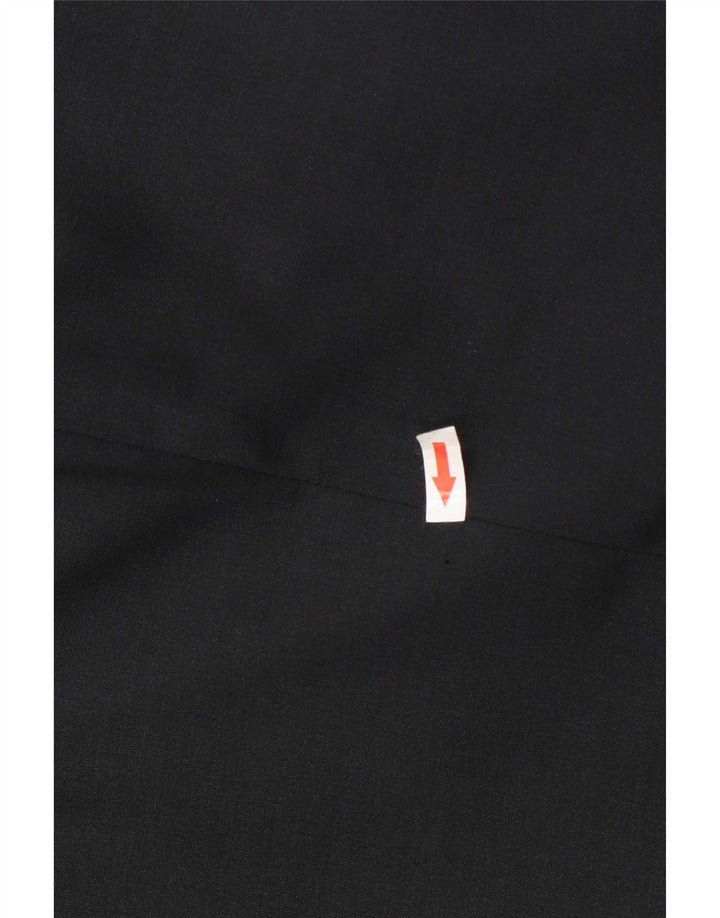 Costume National Uomo Giacca blazer a 2 bottoni IT 50 Large Nero Lana