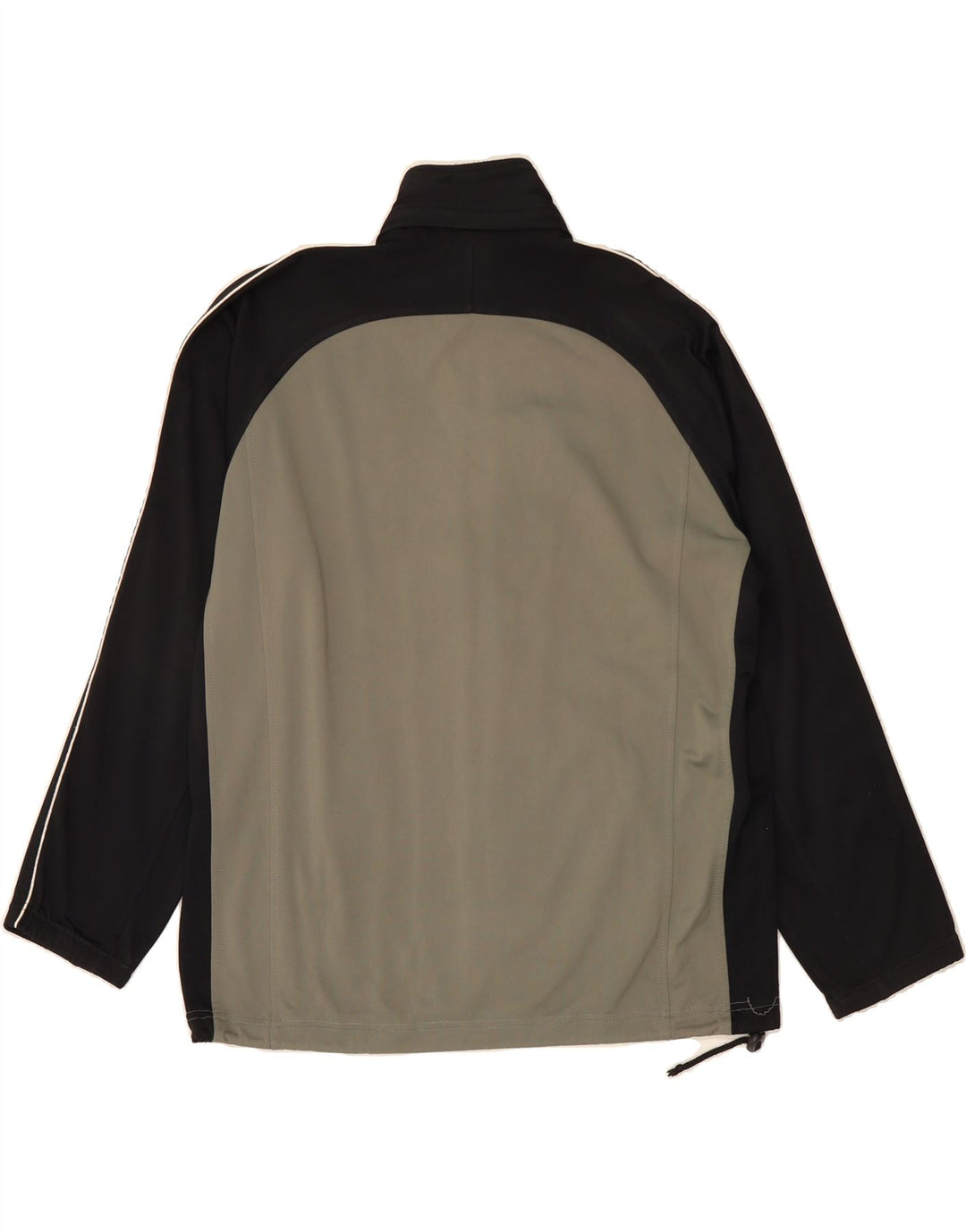 CHAMPION Mens Tracksuit Top Jacket Medium Grey Colourblock Polyester Vintage Champion and Second-Hand Champion from Messina Hembry 
