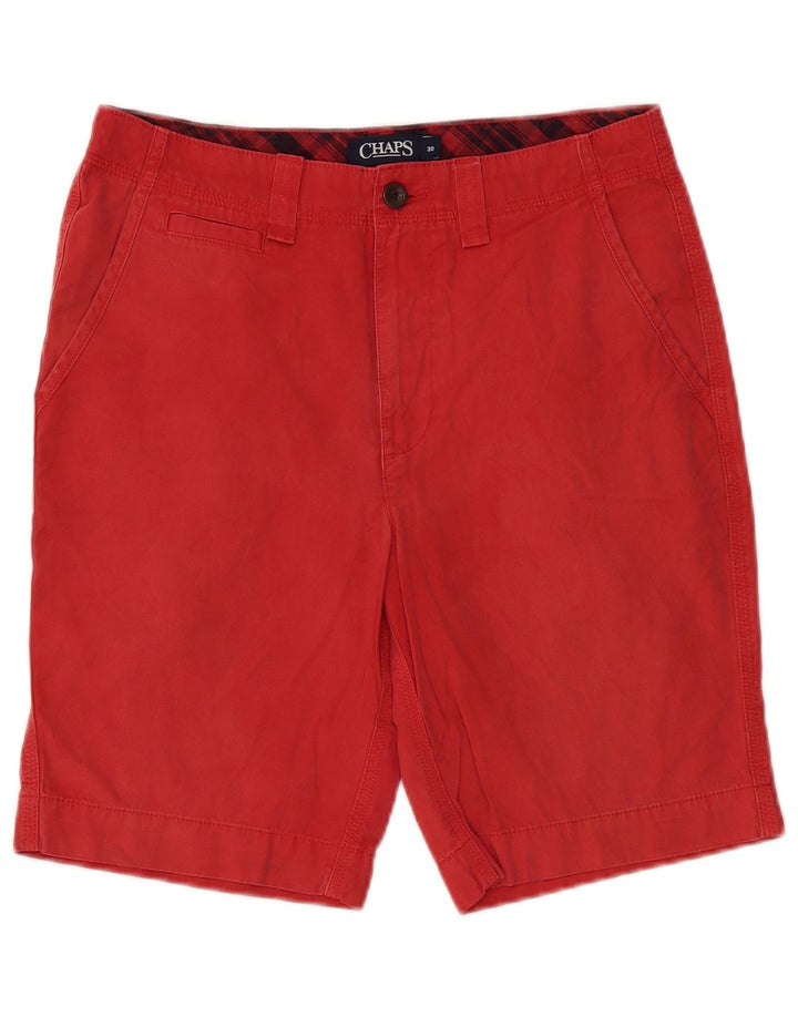 Pantaloncini chino da uomo CHAPS W30 rosso medio in cotone