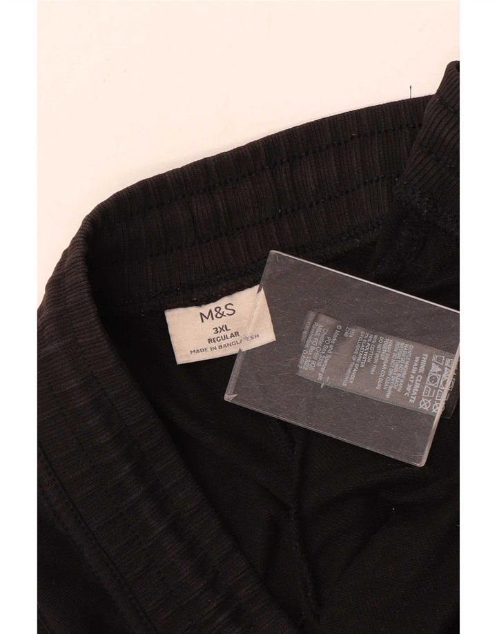 Pantaloni da tuta regolari da uomo Marks & Spencer 3XL cotone nero