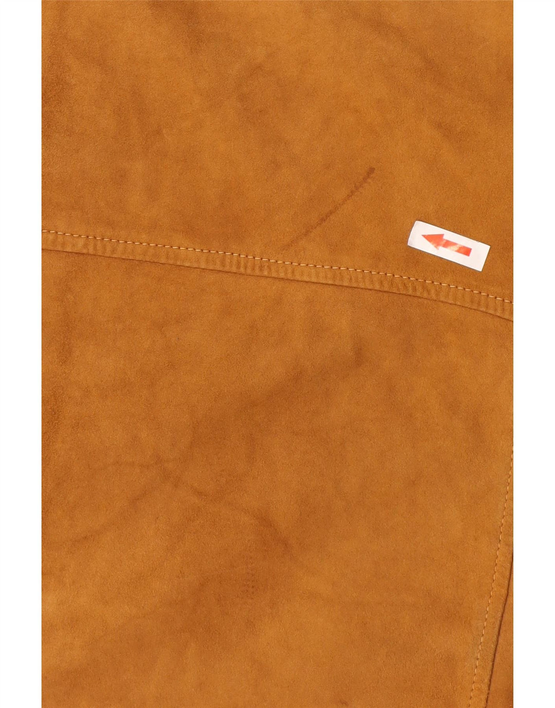 Giacca bomber in pelle scamosciata da uomo Burton UK 38 in pelle marrone medio