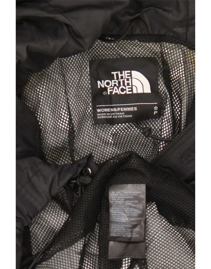 Giacca antipioggia con cappuccio da donna The North Face UK 10 Small Nylon nero