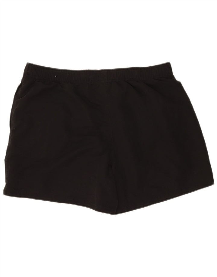 Pantaloncini sportivi Reebok da uomo con grafica, grandi, in poliestere nero